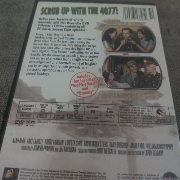 MASH SEASON EIGHT COLLECTORS EDITION 3 DVD SET - Picture 5 of 5
